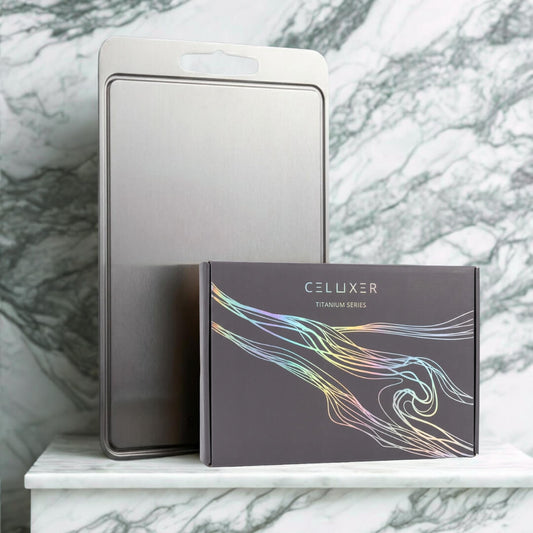 Snijplank van puur titanium