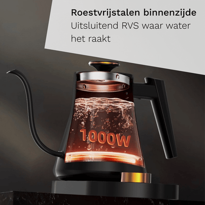 Microplastic-free kettle - Hot water without microplastics and BPA